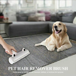 HAPPYSHOPPING Epilateur De Poils D'animaux Brosse A Poils De Chat Reutilisable Epilateur De Poils De Chien Rouleau Autonettoyant Dissolvant De Fourrure Pour Tissus De Tapis Chandail Literie Vetements Meubles,modele:Rouge - Modele:Rouge -Toilletage et hygiène du chien Soldes 35790762 4