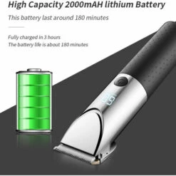 DONTODENT Tondeuse à Poils Pour Animaux De Compagnie Pour Grand Chien, Tondeuse Pour Chien Professionnelle, Tondeuse à Poils Pour Animaux De Compagnie, Tondeuse électrique Sans Fil -Toilletage et hygiène du chien Soldes 36228791 3