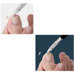 ASUPERMALL Coupe-Ongles En Acier Inoxydable Coupe-Ongles Pince A Cuticules Tondeuse Kit De Toilettage Ensemble De Manucure Pedicure Ciseaux A Ongles Pour Ongles Incarnes Et Epais, Bleu -Toilletage et hygiène du chien Soldes 36615624 4