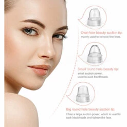 ASUPERMALL Aspirateur Electrique Pour Points Noirs, Instrument De Beaute Par Aspiration Pour Eliminer L'Acne Et Kit D'Aiguilles Pour Le Traitement De L'Acne, Or -Toilletage et hygiène du chien Soldes 36698371 3