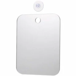 ASUPERMALL Miroir De Voyage Sans Brouillard Miroir De Douche Miroir De Douche Sans Brouillard, Argent