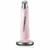 ASUPERMALL Masseur Oculaire Multifonctionnel Masseur Facial A Baguette Magnetique + Importation D'Essence Ionique Vibration Micro-Courante Pour Blanchir Raffermissant Reduisant Les Rides, Rose