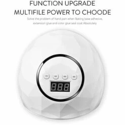 ASUPERMALL 72W Grand Uv Led Lampe A Ongles Manucure/Pedicure Seche-Ongles Pour Le Durcissement De L'Outil De Salon D'Ongles En Gel D'Ongle, Rose -Toilletage et hygiène du chien Soldes 36856931 5