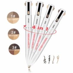 ASUPERMALL Stylo Contour Des Sourcils 4-En-1 Etanche Definition Soulignant Sourcils Crayon A Sourcils Sourcils Naturels Maquillage Outil Cosmetique, Brun Noir -Toilletage et hygiène du chien Soldes 36916196 4