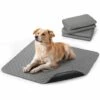 BETTERLIFE Lot De 2 Tapis Educateur Chiot 100x70cm, Tapis Absorbant Chien Lavable, Tapis Propreté Chien Anti-Fuite Et Antiderapant, Alese Pour Chien Réutilisable Parfait Pour Remplacer Alèses Jetable