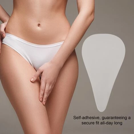 ASUPERMALL 2 Pieces Silicone Camel Toe Concealer Reutilisable Sans Trace Invisible Adhesif Pour Femmes Leggings Maillots De Bain Etanche Couverture Pad, Transparent 3 ASUPERMALL 2 Pieces Silicone Camel Toe Concealer Reutilisable Sans Trace Invisible Adhesif Pour Femmes Leggings Maillots De Bain Etanche Couverture Pad, Transparent – Image 3