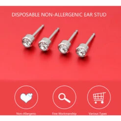 ASUPERMALL Outil De Percage Automatique Des Oreilles Kit De Percage Automatique Blanc Perceur D'Oreille Jetable Avec Clous D'Oreille, Violet -Toilletage et hygiène du chien Soldes 37259240 5