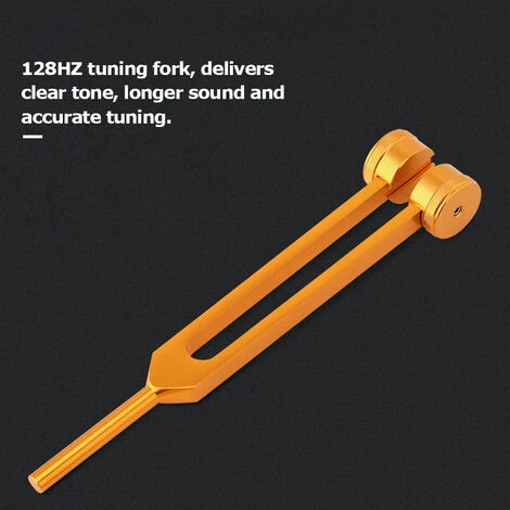 ASUPERMALL Outil De Diagnostic De Diapason En Alliage D'Aluminium 128 Hz Pour Les Soins De Sante De Therapie De Guerison Par Le Son, Argent 3 ASUPERMALL Outil De Diagnostic De Diapason En Alliage D'Aluminium 128 Hz Pour Les Soins De Sante De Therapie De Guerison Par Le Son, Argent – Image 3