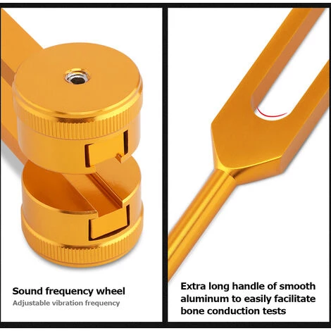 ASUPERMALL Outil De Diagnostic De Diapason En Alliage D'Aluminium 128 Hz Pour Les Soins De Sante De Therapie De Guerison Par Le Son, Argent 5 ASUPERMALL Outil De Diagnostic De Diapason En Alliage D'Aluminium 128 Hz Pour Les Soins De Sante De Therapie De Guerison Par Le Son, Argent – Image 5