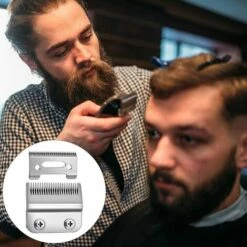 HAPPYSHOPPING Lame De Rechange Pour Tete De Coupe De Lame De Tondeuse A Cheveux 2pcs Pour Tondeuse A Cheveux Electrique WAHL Tondeuses A Rasoir Accessoires De Tondeuse Argent, Modele: Argent - Modele:Argent -Toilletage et hygiène du chien Soldes 37267713 3