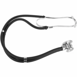 ASUPERMALL Stethoscope Professionnel Medical Double Double Tete Colore Stethoscope Multifonctionnel Soins De Sante Noir, Noir -Toilletage et hygiène du chien Soldes 37270778 3