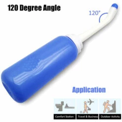 ASUPERMALL 500 Ml Portable Bidet Pulverisateur De Voyage De Poche Bouteille D'Hygiene Femmes Toilettes Personnelles Pulverisation D'Eau Rondelle Bouteille -Toilletage et hygiène du chien Soldes 37270876 5