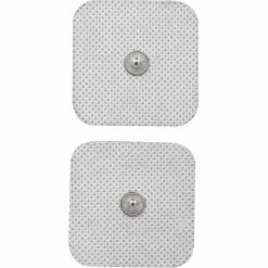 ASUPERMALL 10 Pieces Tampon D'Electrode De Remplacement Auto-Adhesif 4*4 Cm Numerique Tens Non Tisse Pour Stimulateur Musculaire Dizaines De Tampons De Machine -Toilletage et hygiène du chien Soldes 37271056 4
