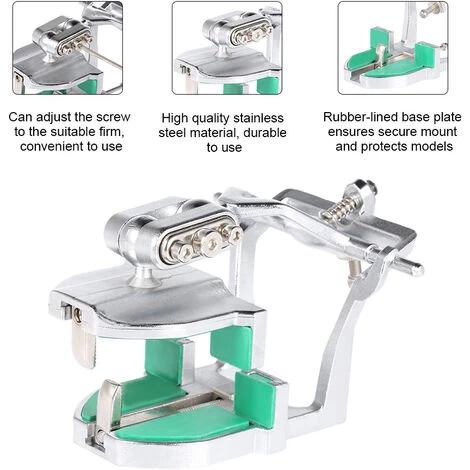 ASUPERMALL Articulateur De Dent Dentaire Reglable Articulateur De Haute Qualite Pour Outil Dentaire D'Equipement De Dentiste De Laboratoire Dentaire 5 ASUPERMALL Articulateur De Dent Dentaire Reglable Articulateur De Haute Qualite Pour Outil Dentaire D'Equipement De Dentiste De Laboratoire Dentaire – Image 5