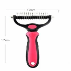 ILOVEMILAN Brosse Chien Brosse Chat, Peigne Déméloir Chien Professionnel Et Brosse Chien Poil Long, Râteau De Toilettage Pour Chien Et Chat Réduit Efficacement La Perte De Cheveux (bleu) -Toilletage et hygiène du chien Soldes 37965054 4