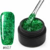 ASUPERMALL Brillant Diamant Vernis A Ongles Paillettes Soak Off Vernis A Ongles Nail Art Accessoires, Modele 607