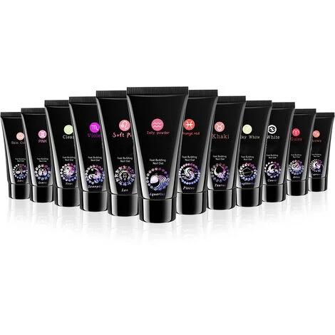 ASUPERMALL 15Ml Nail Extension Gel Nail Art Cristal Ongles Extension Rapide Creme Solide Cristal Colle Manucure, Orange Rouge 1 ASUPERMALL 15Ml Nail Extension Gel Nail Art Cristal Ongles Extension Rapide Creme Solide Cristal Colle Manucure, Orange Rouge