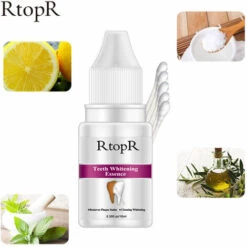Rtopr Blanchiment Des Dents Essence Hygiene Buccale Nettoyage Serum Elimine Les Taches De Plaque Blanchiment Des Dents Dentifrice Dentaire -Toilletage et hygiène du chien Soldes 39616230 4