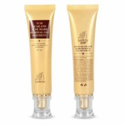 ASUPERMALL Lanbena Creme D'Elimination Des Cicatrices D'Acne Creme Pour Le Visage Reparation De La Peau Traitement Localise De L'Acne 30G