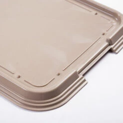 Iris Ohyama, Toilette / Plateau Propreté 2 Clips, Pieds Antidérapants En Caoutchouc, Pour Tapis 45 X 33 Cm Pour Chiot & Chien - Pet Tray FT-495, Beige -Toilletage et hygiène du chien Soldes 39623442 3