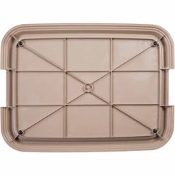 Iris Ohyama, Toilette / Plateau Propreté 2 Clips, Pieds Antidérapants En Caoutchouc, Pour Tapis 45 X 33 Cm Pour Chiot & Chien - Pet Tray FT-495, Beige -Toilletage et hygiène du chien Soldes 39623442 4