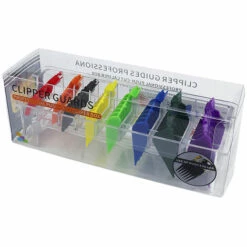 ASUPERMALL 8 Tailles Professionnel Guide De Coupe Peigne Set Colore Limite Peigne Set Remplacement Pour Wahl Tondeuse Electrique Rasoir Outil De Coiffure Avec Boite De Rangement,Noir -Toilletage et hygiène du chien Soldes 41172350 4