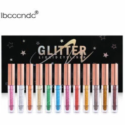 Ibcccndc Eyeliner Liquide Colore Set 12 Bouteilles Gel Eyeliner Liquide En Differentes Couleurs Eyeliner Impermeable Smudgeproof Longue Duree Maquillage Eyeliner Pen,Multicolore