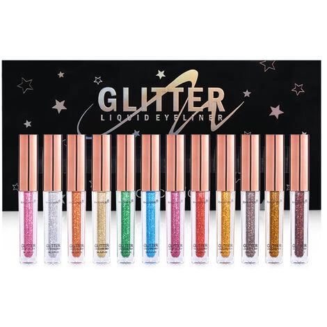 Ibcccndc Eyeliner Liquide Colore Set 12 Bouteilles Gel Eyeliner Liquide En Differentes Couleurs Eyeliner Impermeable Smudgeproof Longue Duree Maquillage Eyeliner Pen,Multicolore 3 Ibcccndc Eyeliner Liquide Colore Set 12 Bouteilles Gel Eyeliner Liquide En Differentes Couleurs Eyeliner Impermeable Smudgeproof Longue Duree Maquillage Eyeliner Pen,Multicolore – Image 3