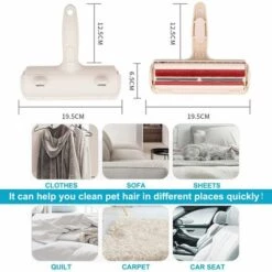 THSINDE Brosse Anti-poils-chien Chat Animal-épilateur-brosse De Nettoyage, épilateur-collection De Poils Réutilisables -Toilletage et hygiène du chien Soldes 41348848 5