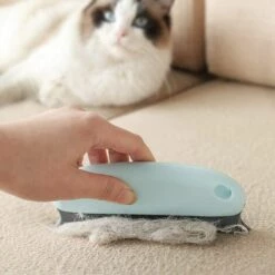 GUAZHUNIFR Brosse Anti-Poils Brosse,Peigne Pour Animaux De Compagnie 2 In 1 - Brosse De Nettoyage Réutilisable Pour Chien, Chat, Vêtements, Coussin, Canapé, Voiture 1 Pièce