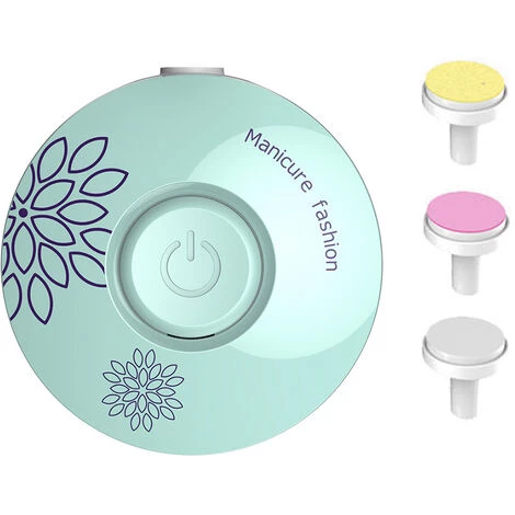 HAPPYSHOPPING Ensemble De 3 Tetes De Meulage Affuteuse D'ongles De Manucure Electrique Pour Bebes Et Enfants Manucure Coupe-ongles Pour Bebe, Modele: Utilisation Adulte Verte - Modele: Les Adultes Verts Utilisent 1 HAPPYSHOPPING Ensemble De 3 Tetes De Meulage Affuteuse D'ongles De Manucure Electrique Pour Bebes Et Enfants Manucure Coupe-ongles Pour Bebe, Modele: Utilisation Adulte Verte - Modele: Les Adultes Verts Utilisent