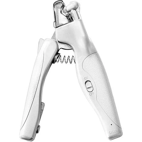 TANABATA Coupe Ongle Chien Chats Avec Lumière LED Rechargeable USB,Lime à Griffes Cachée Et Verrou De Sécurité Outil De Toilettage Sûr Pour Chiens, Chats Et Autres Animaux De Compagnie - Blanc 1 TANABATA Coupe Ongle Chien Chats Avec Lumière LED Rechargeable USB,Lime à Griffes Cachée Et Verrou De Sécurité Outil De Toilettage Sûr Pour Chiens, Chats Et Autres Animaux De Compagnie - Blanc