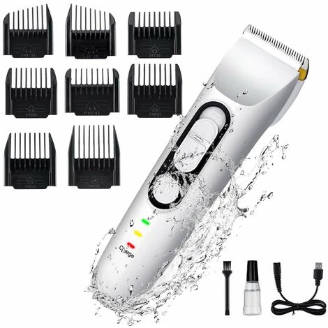 Tondeuse à Cheveux Professionnelle Sans Fil Pour Hommes Rasoir USB Rechargeable étanche 8x Tondeuse à Cheveux Peignes Mode Pour Hommes Jmax 1 Tondeuse à Cheveux Professionnelle Sans Fil Pour Hommes Rasoir USB Rechargeable étanche 8x Tondeuse à Cheveux Peignes Mode Pour Hommes Jmax
