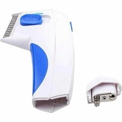 GDRHVFD Peigne Électrique Anti-Puces Pour Animaux De Compagnie, Peigne Électrique Pour Nettoyer Les Animaux De Compagnie Avec Poux, Peigne Électrique Pour Chiens Et Chats -Toilletage et hygiène du chien Soldes 45733314 5
