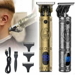 ZHUOXUAN Tondeuse Cheveux Hommes, Tondeuse Barbe Professionnelle Sans Fil, Kit De Toilettage Electriques, Usage Domestique