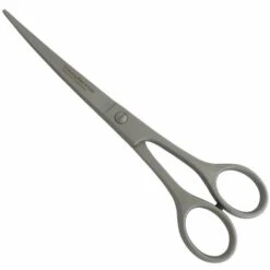 Ciseaux De Toilettage Professionnels Pour Animaux En Acier Inoxydable Courbes 18 Cm - Tenartis Fabriqué En Italie