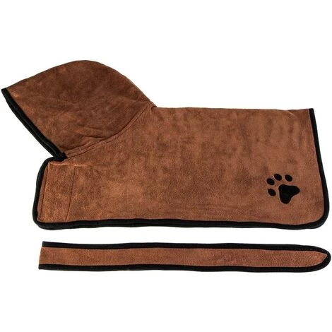 Kueatily Serviette De Bain Pour Chien à Séchage Rapide Avec Sangle Réglable, S 2 Kueatily Serviette De Bain Pour Chien à Séchage Rapide Avec Sangle Réglable, S – Image 2