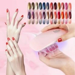 PERLE RARE Lampe UV Pour Ongles En Gel, Mini 6 W 6 Lumières UV LED Lampe Portable USB Sèche-ongles Pliable Convient Pour Tous Les Vernis à Ongles Gel (rose) -Toilletage et hygiène du chien Soldes 46524084 3