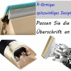 DAY PLUS Tondeuse à Cheveux Pour Hommes Coupe De Cheveux Kit De Moustache Tondeuse à Barbe Rasage Tondeuse Ensemble De Tondeuse à Lame En T Tondeuse De Précision Tondeuse à Cheveux Longs Hommes -Toilletage et hygiène du chien Soldes 47158758 4