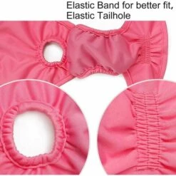 Couches Lavables Pour Femelles Pantalons De Couches Physiologiques étanches Pour Chiots Réutilisables Pour Chiennes (paquet De 3), L,HANBING -Toilletage et hygiène du chien Soldes 47163144 5
