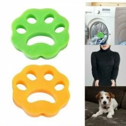 ZHUOXUAN Vêtements Épilateur Pour Machine à Laver, Fourrure Catcher Réutilisables épilateurs à Poils D'animaux Les Débris De Attrape Poils -Toilletage et hygiène du chien Soldes 47605191 4