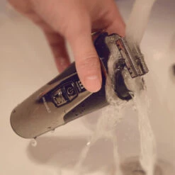 ZHUOXUAN Rasoir Électrique Homme À Grille Sans Fil Base De Recharge, Tondeuse À Barbe, écran LCD, Rechargeable -Toilletage et hygiène du chien Soldes 47605219 4