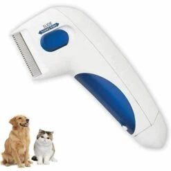 READCLY Peigne à Puces électrique Pour Animaux De Compagnie, Peigne électrique Pour Nettoyer Les Animaux Domestiques Contre Les Poux, Peigne électrique Pour Chiens Et Chats Pour éliminer Les Puces Et Les Tiques.
