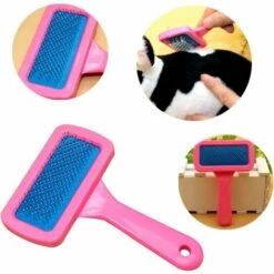 READCLY Peigne Pour Lapin 1 Pièce , Brosse Pour Animaux De Compagnie , Peigne De Toilettage Produits De Salle De Bain -Toilletage et hygiène du chien Soldes 47943838 3