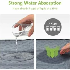 Tapis Educateur Pour Chien Chiot Absorbant Rapide, Alese Pour Chien Lavable, Tapis Absorbant Chiens Anti-Fuite Et Antiderapant Macaron -Toilletage et hygiène du chien Soldes 48343230 4