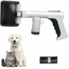 SUPERMARKET Pelle Ramasse Crotte Pour Chien, Pince Ramasse Crotte Avec Sac Ramasse Crotte Chat, Poubelle Portable Poop Scoop Pour Chiens Et Chats D'intérieur En Plein Air Dog Pooper Scooper (Noir) Superma