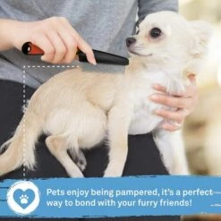 SUPERMARKET Peigne Antipuces Pour éliminer Les Puces, Les Tics, Les Insectes Et La Saleté Sur Vos Animaux De Compagnie, Anti-Insectes Chats Et Chiens Superma -Toilletage et hygiène du chien Soldes 49134428 3