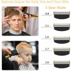 THSINDE Tondeuse à Cheveux Professionnelle Tondeuse à Cheveux Tondeuse à Barbe Pour Hommes Tondeuse à Barbe Tondeuse à Cheveux Tondeuse De Précision Tondeuse à Cheveux Longs Tondeuse -Toilletage et hygiène du chien Soldes 50250618 4