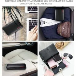 ALMI Kit Pedicure - Coupe Ongle Professionnel Coupe Cuticule Acier Inoxydable - Trousse Manucure Pedicure Set De 15pcs Avec Exquis La Boîte(Noir & Rose) -Toilletage et hygiène du chien Soldes 50909934 5