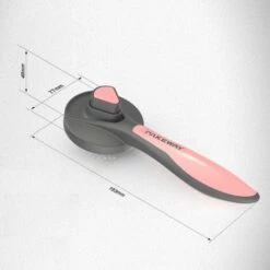 VERSAILLESFR Brosse Pour Chiens Et Chats, Autonettoyante Pour Poils Pour Chiens De Petite, Conception Ergonomique Ne Grattera Pas La Peau-Rose, Versailles -Toilletage et hygiène du chien Soldes 50932919 5